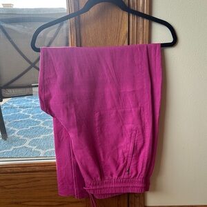 Athleta Women's Straight Leg Pants - Magenta